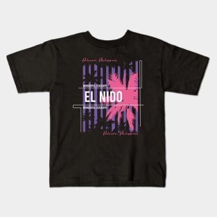 El Nido - Tropical Paradise Kids T-Shirt